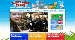 Desktop Screenshot of luckyladdfarms.com